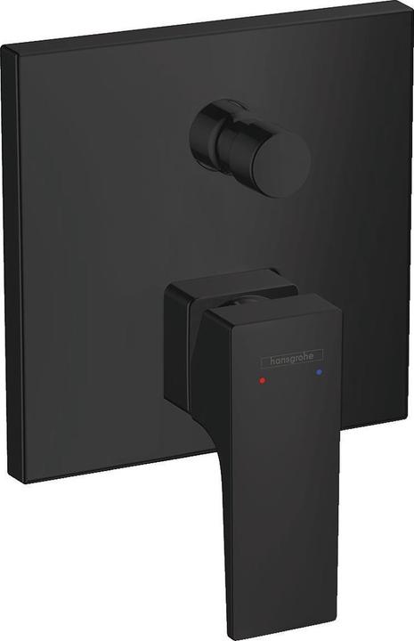 Produktbild hansgrohe HG Fertigmontageset METROPOL für Unterputz-Wannenmischer mattschwarz