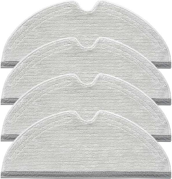 Deltalabs Cleaning pads for Roborock S5|S5 Max|S6|S6 MaxV |Q8 |Q8 Max+|Q5 Pro|Q5 Pro+|Q7 Max+, 4 pieces