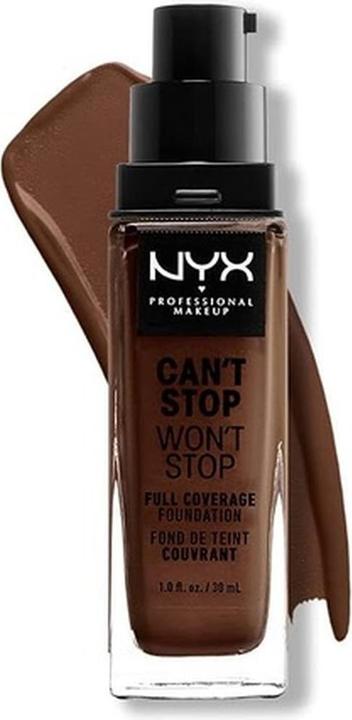 Produktbild NYX Professional Make-Up Can't Stop Won't Stop (22.05 Warm walnut)