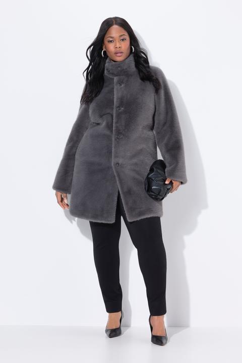 Actual product image Ulla Popken Faux Fur Coat