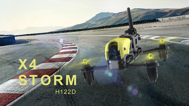 Produktbild Hubsan H122D X4 STORM Racing Set (8 min, 114 g, 0.92 Mpx)