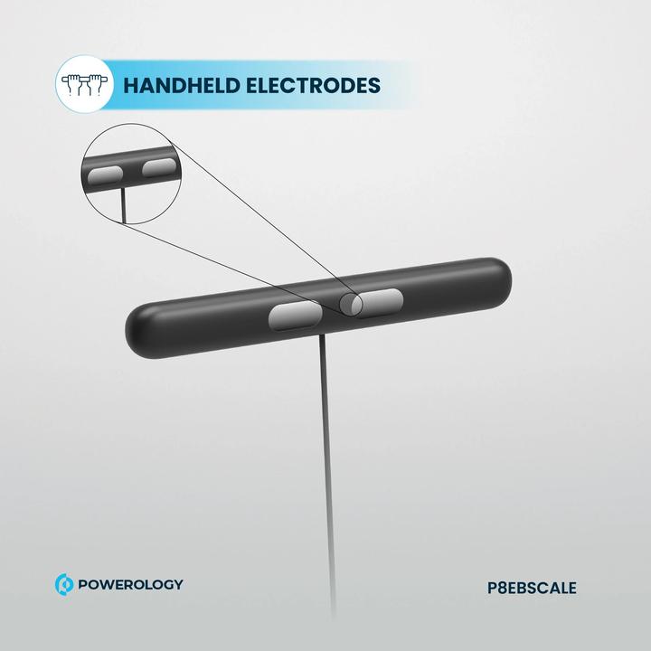 Image du produit Powerology 8-Electrode Smart Body Analyzer Scale Composition with Digital Screen Display (180 kg)