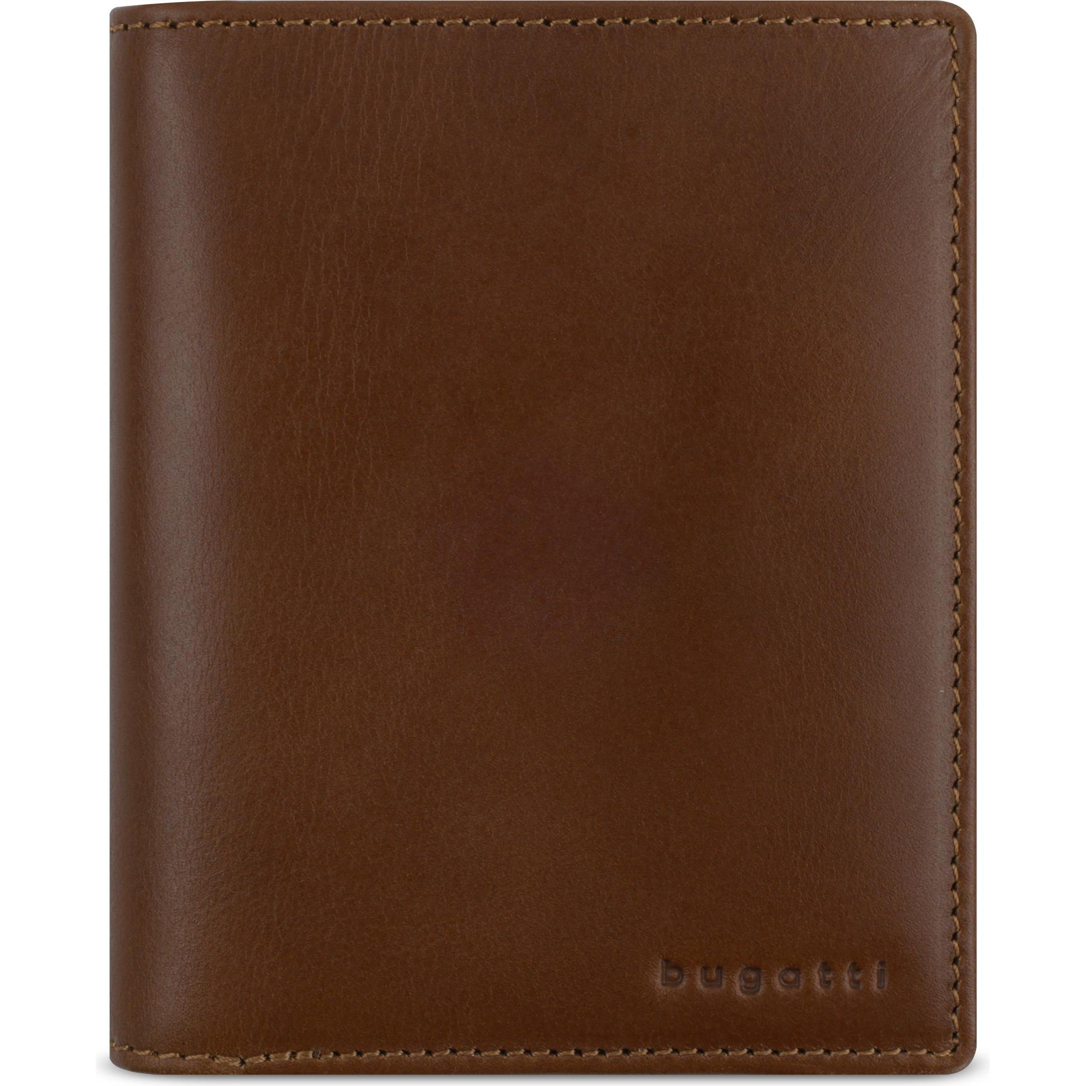 Bugatti, Herren, Portemonnaie, Geldbörse REMO, Braun