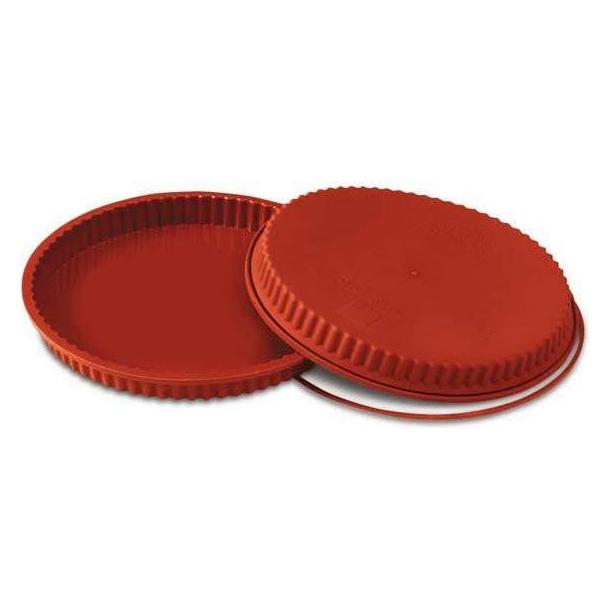 Silikomart Sft 426 Crostata Silicone Mould, Backform, Braun