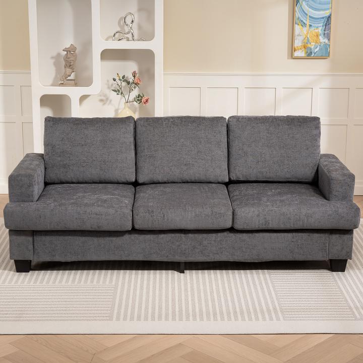 Image du produit Homcom 3-Sitzer-Sofa Polyester Grau (3 places)
