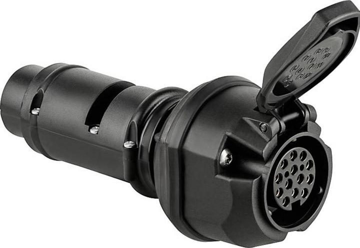 SecoRüt Riduttore di tensione da 24 a 12 volt da 7 (tipo N) a 13 poli