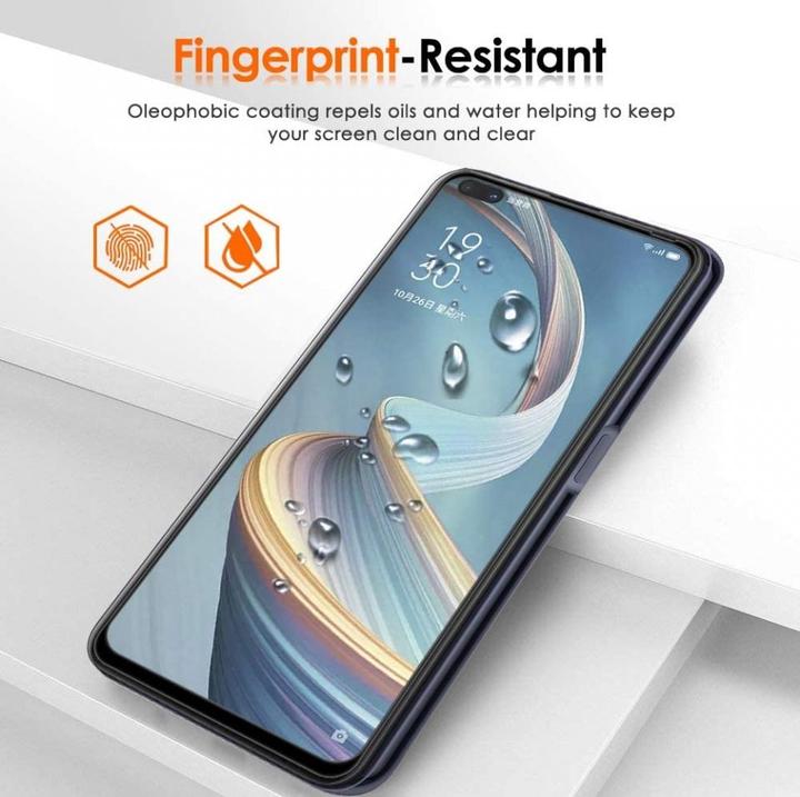 Produktbild Screenguard Oppo Reno4 Z 5G Full Screen Panzerglas Schutzfolie 2.5D 9H (1 Stk., Oppo Reno 4 Z 5G)