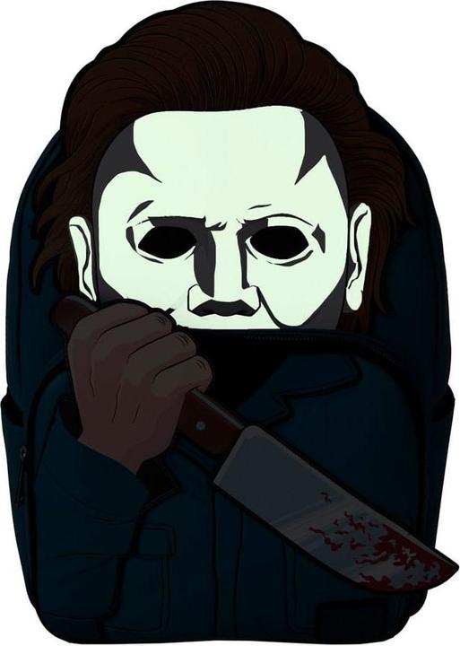 Actual product image Loungefly Halloween by Full-Size Backpack Mike Meyers Cosplay