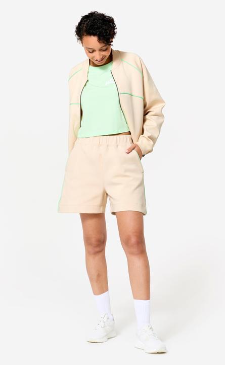 Produktbild Domyos Shorts Damen weiter Schnitt Baumwolle (S)