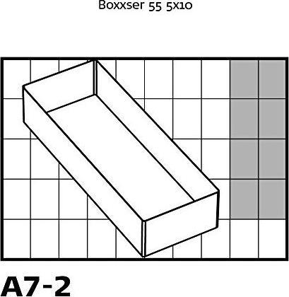 Actual product image Raaco Compartment insert 55 2xA7-2