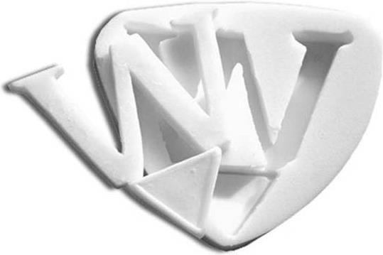Silikomart Slk105 Silicone Mould Letter W
