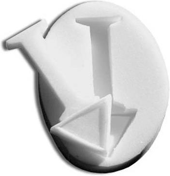 Silikomart Slk091 Silicone Mould Letter I