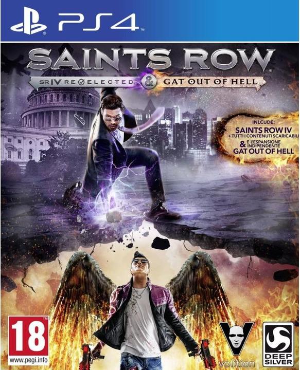 Immagine prodotto Plaion Giochi per Console Editore Minori Saints Row IV: Rieletto Gat Out Of Hell (PS4)