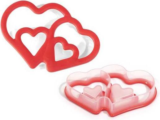 Silikomart Acc077 Double Heart Baby Cutter
