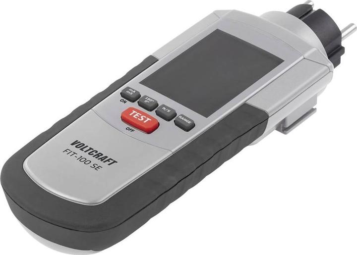 4x AA-Batterien, Tragetasche, Gebrauchsanweisung, RCD-Prüfgerät