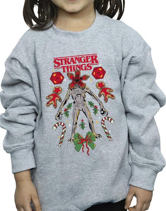 Image du produit Netflix - Sweat STRANGER THINGS CHRISTMAS DEMOGORGON - Fille (128)