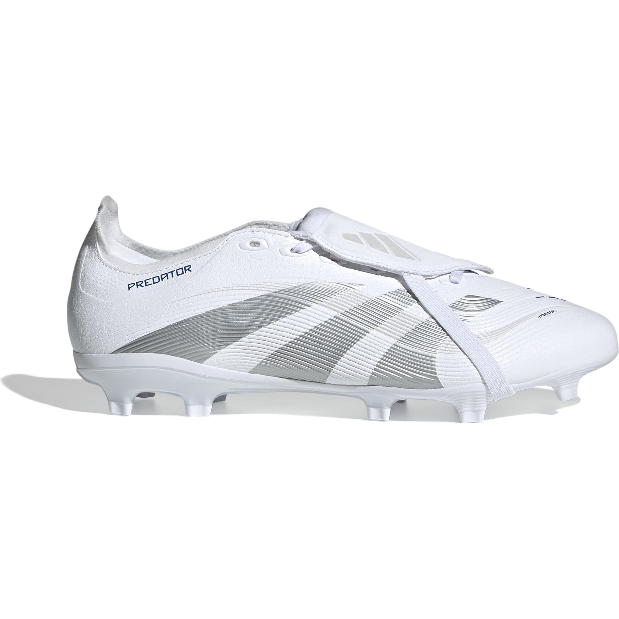 adidas, Herren, Fussballschuhe, Predator League FT FG/MG (45 1/3), Weiss