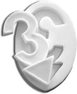 Produktbild Silikomart Slk003 Silicone Mould Number 3