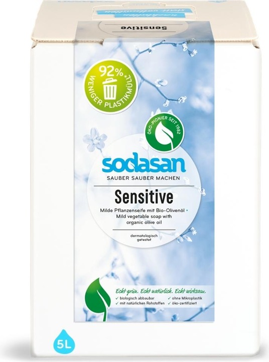 Sodasan Sensitive liquid soap (Liquid soap, 5000 ml)
