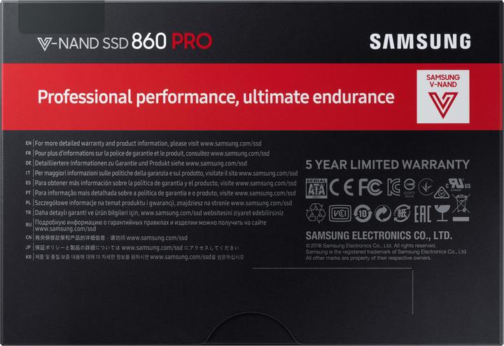Produktbild Samsung 860 Pro (256 GB, 2.5")