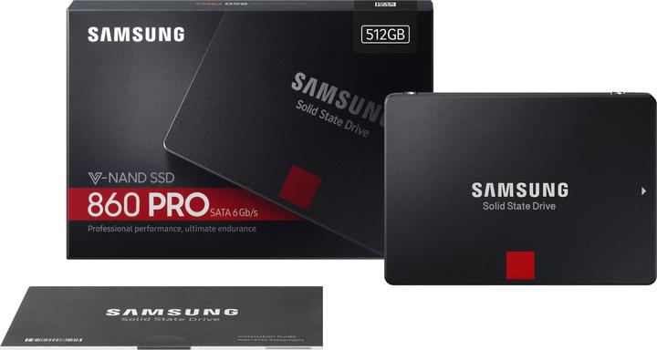 Produktbild Samsung 860 Pro (512 GB, 2.5")
