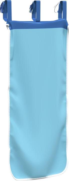 Actual product image vidaXL Curtains for loft bed with tower Blue polyester, colour