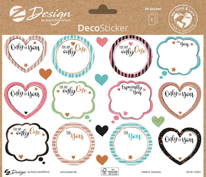 Immagine prodotto Avery Motivo adesivo A5 DEKO For You