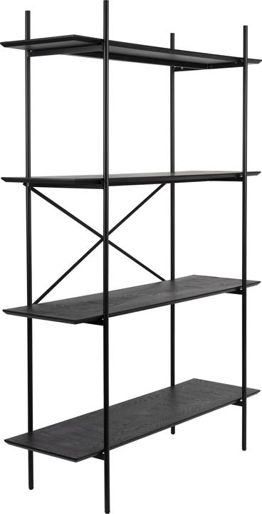 Produktbild Zuiver Shelf Cabinet Marcio Black (120 x 40 x 180 cm)