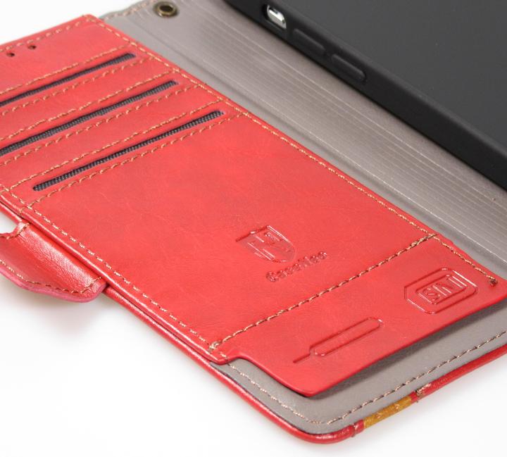 Immagine prodotto PhoneLook Custodia in pelle con portafogli a scorrimento con strisce e portacarte (Apple iPhone 13 Pro Max)