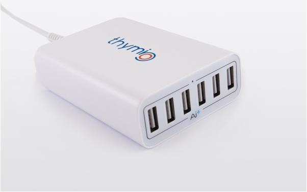 Image du produit Mobsya Chargeur USB Thymio 6 ports (Cordes)