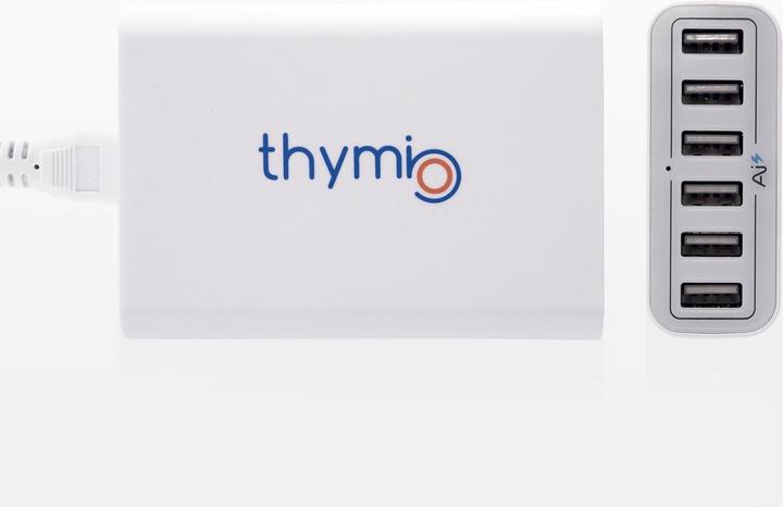 Image du produit Mobsya Chargeur USB Thymio 6 ports (Cordes)