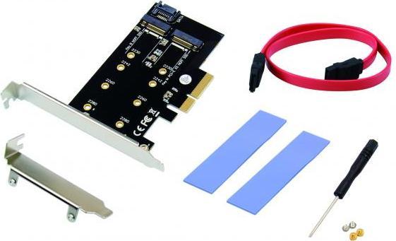 Produktbild Conceptronic EMRICK M.2-NVMe-SSD-PCIe-Adapter