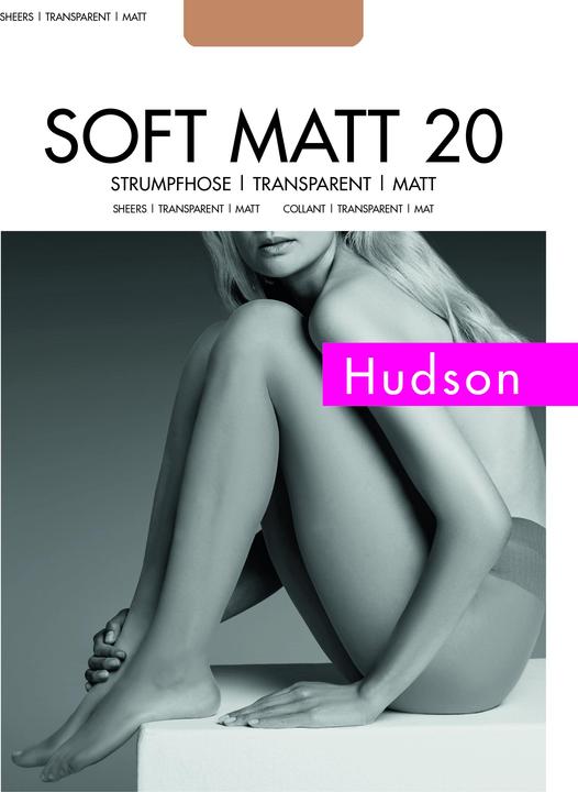 Hudson Soft Matt 20 (3er Pack) Strumpfhosen, Farbe 019 make-up, Grösse 44-46 (20 DEN, 44 - 46)