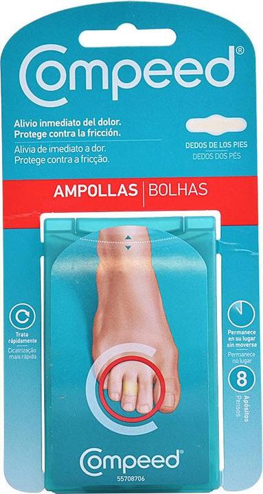 Image du produit Compeed AMPOLLAS entre dedos pies 8 apósitos