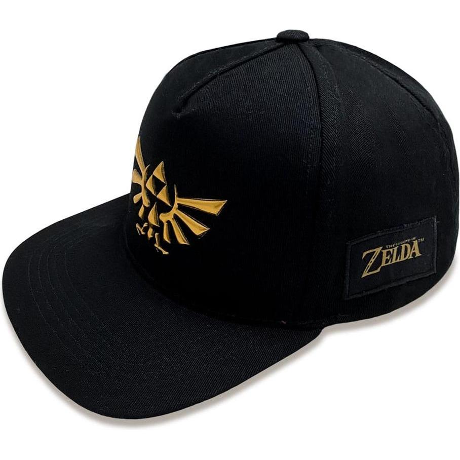 Thumbnail - Difuzed, Cap, Cap: Zelda - Golden Hyrule Crest (Black), Schwarz