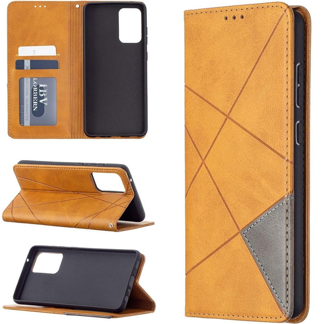 Thumbnail - König Design Hülle Handy Schutz für Samsung Galaxy A72 5G Case Cover Tasche Etui Bumper Gelb (Samsung Galaxy A72 5G), Sm...