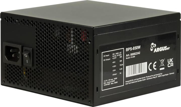 Image du produit Intertech Inter-Tech PSU ArgusNT BPS-850W (null Watt) (850 W)
