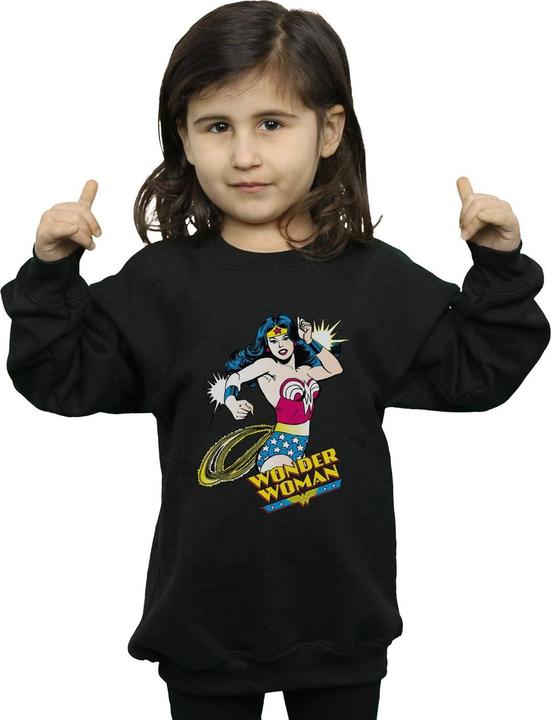 Produktbild Wonder Woman Lasso Sweatshirt Mädchen (140, 146)