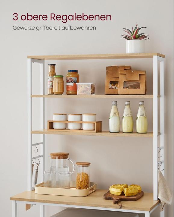 Immagine prodotto Vasagle Buffet (80 x 40 x 167 cm)