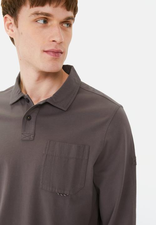Produktbild Camel Active Langarm Poloshirt aus reiner Baumwolle (XXL)
