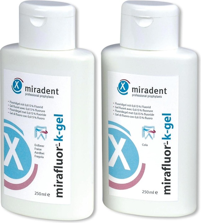 Image du produit Miradent Mirafluor Gel Fluorure Enfants (250 ml)