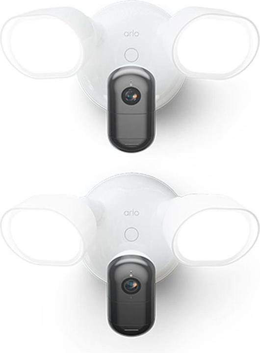 Image du produit Arlo Wired Floodlight Camera 2-cam, Wired, Floodlight (2560 x 1440 (WQHD))