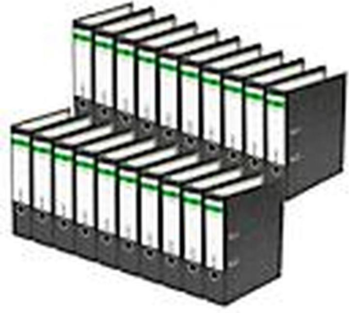 Immagine prodotto Elba Ordnerbox mit Hebelmechanik Grau A4 (20 Stück) (A4, 80 mm, 20 pz.)