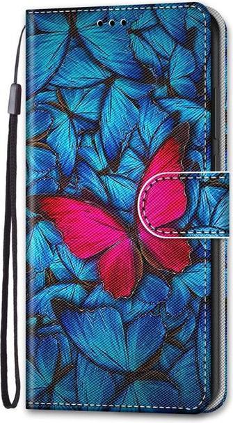 MU Style Couverture de livre en cuir Série d'images (Apple iPhone 13 Pro Max)