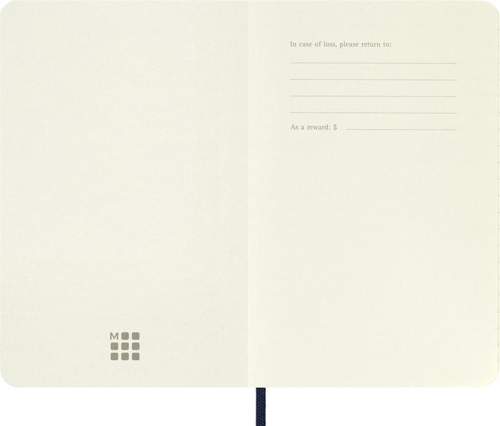 Actual product image Moleskine Notebook (A6, Lined, Soft cover)