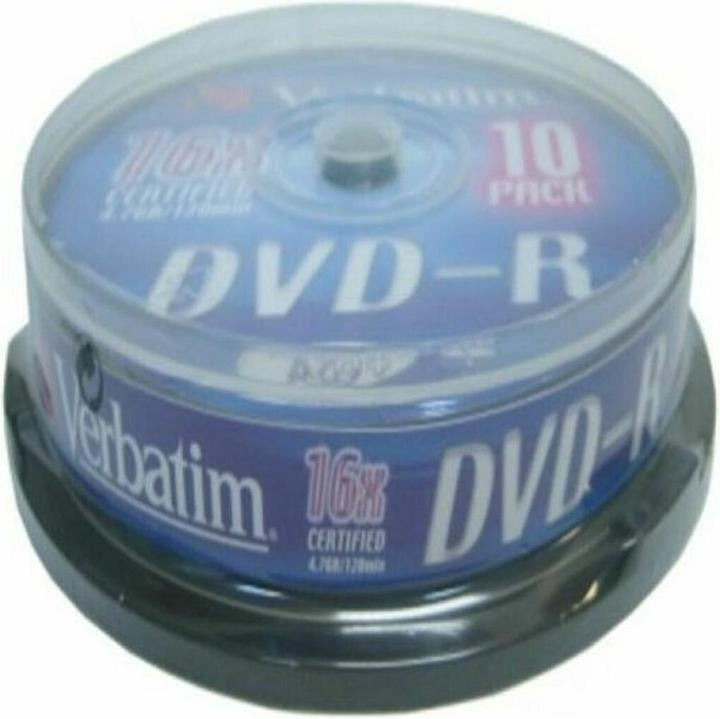 Image du produit Verbatim Dvd-R (10x)