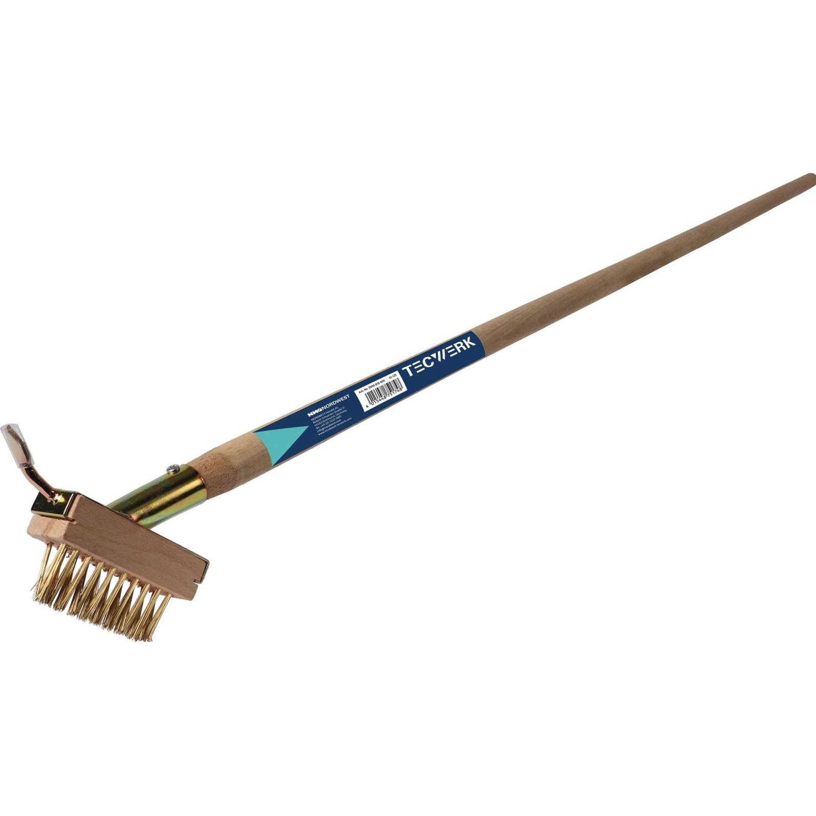 Tecwerk, Utensile giardinaggio, Fugenbürste Messing mit wechselbarem Kopf und Dorn