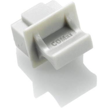 Smart Keeper 24 x RJ45 Anti Staub Stopfen, Notebook Security, Grau