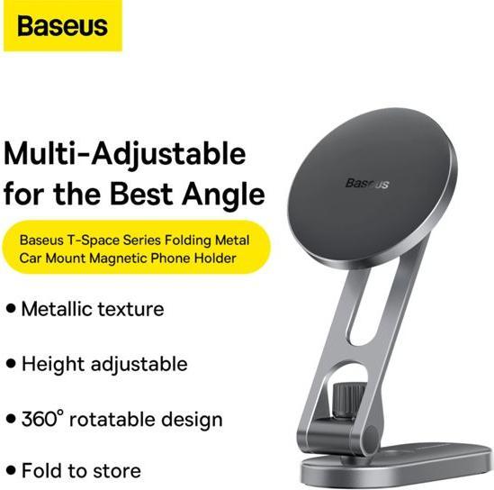 Actual product image Baseus Magnetic Car Mount T-Space