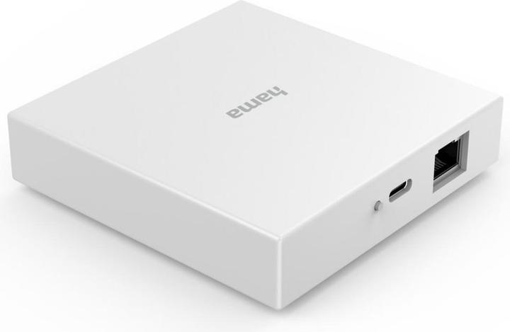 Image du produit Hama Hub pour maison intelligente, Matter, Zigbee, Thread, pour commande vocale/d'application (00176637)